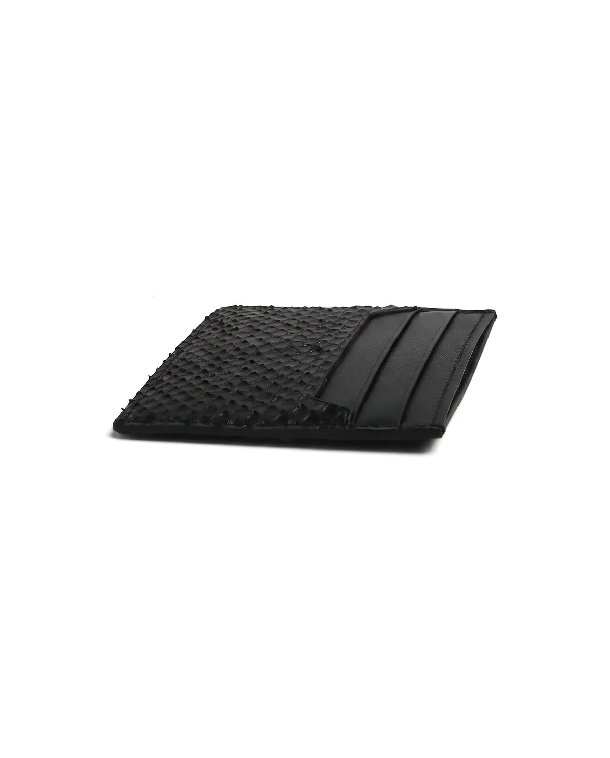 Black Python Cardholder