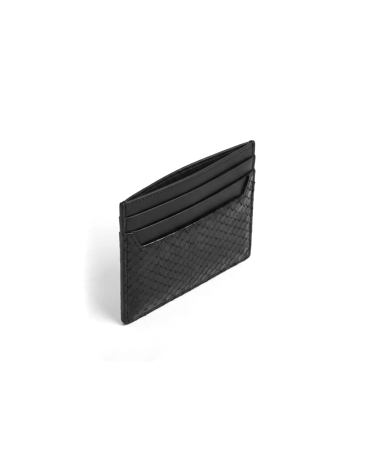 Black Python Cardholder