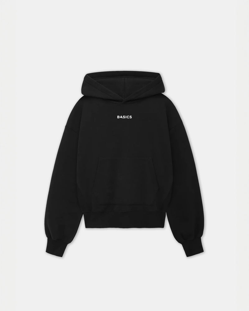 BIG LOGO TIMELESS BLACK HOODIE