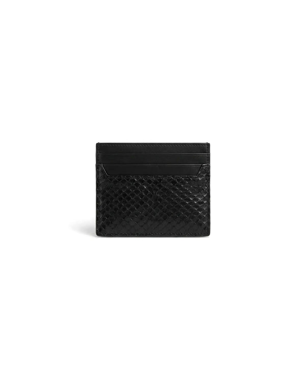 Black Python Cardholder