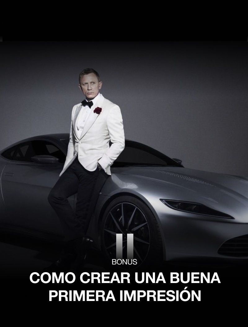Bonus: Cómo crear una buena primera impresión